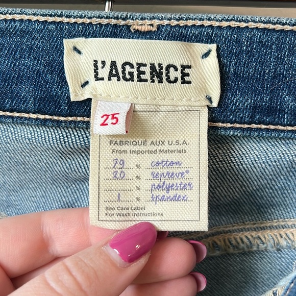 L’Agence Margot High-Rise Skinny Ankle Jeans - Picture 4 of 9